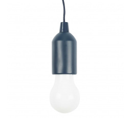 Závěsná lampa žárovka tyrkysová