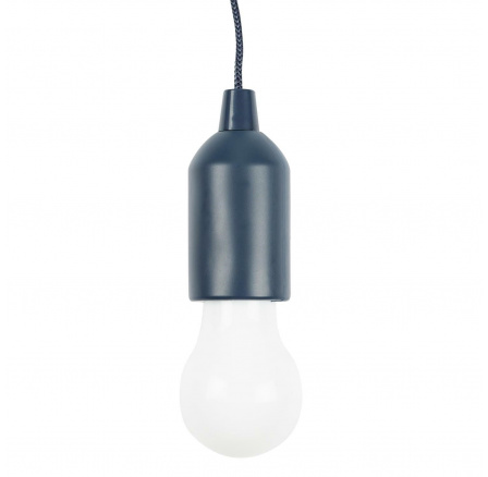 Závěsná lampa žárovka tyrkysová