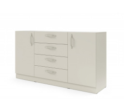 Komoda BRAGA BRK1 s kovovými madly Kašmír