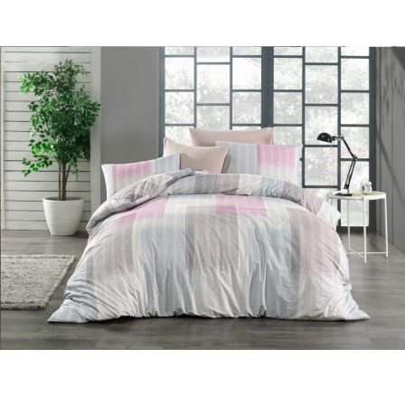Povlečení bavlna 140x200, 70x90cm Granada pink zipový uzávěr