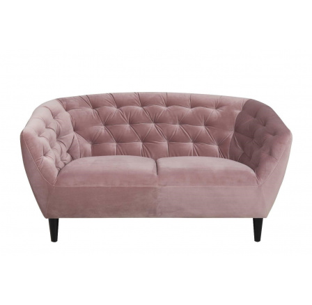 Sofa Ria VIC 2-místná růžová