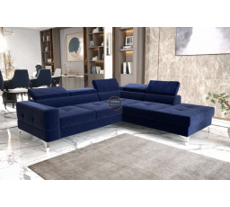 Rohová sedací souprava TOSCANIA II průměr 30x250 - volitelný odstín , pravá