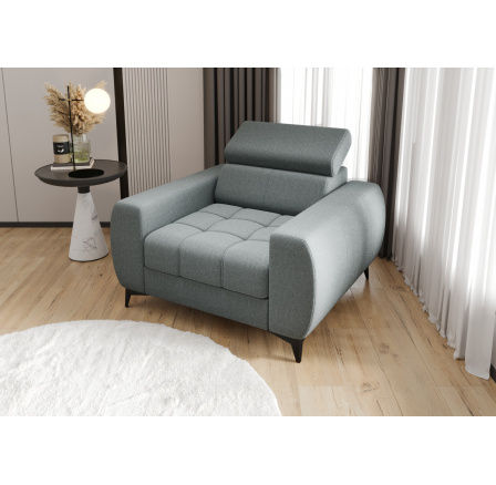 Křeslo PORTO 110 cm - modrá Křeslo PORTO 110 cm - modrá