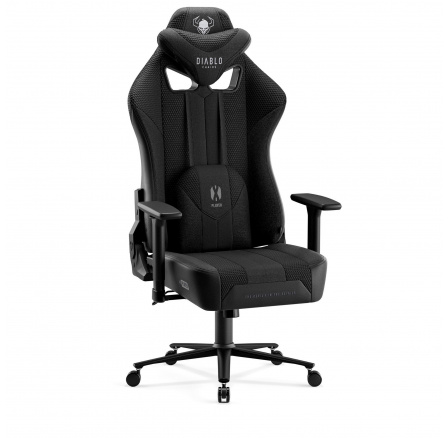 Textilní herní křeslo černé Diablo X-Player 2.0 King Size