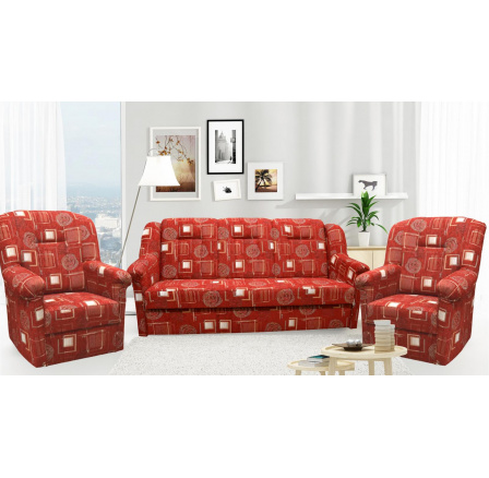 Sedací souprava Panda A 3f+1+1 Cyklon bordo