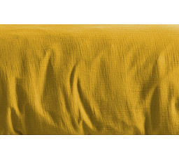 Mušelínové povlečení 140x220, 70x90 cm žluté