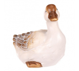 Kachna - zahradní figurka, větší, keramika