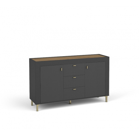 Systém "MOSSA" MO6 (Komoda 2D3S) - Barva: dub whisky