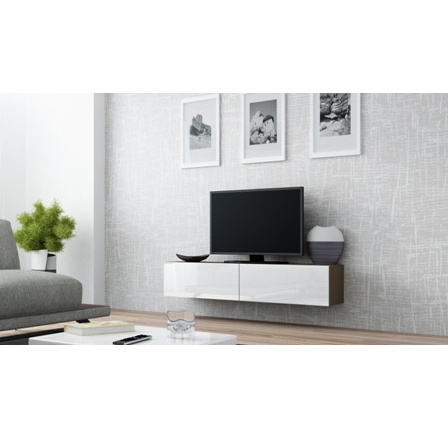 TV komoda VIGO 140, latte / bílý lesk TV komoda VIGO 140, latte / bílý lesk