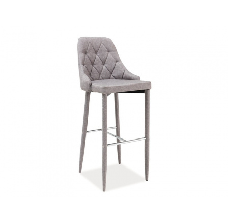 Barová židle TRIX H-1, šedá 06