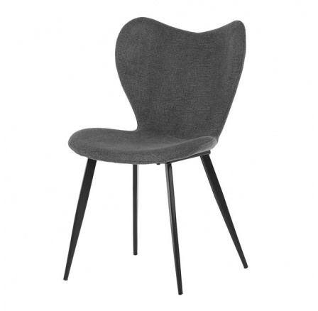 Jídelní židle, šedá, látka, DCL-1031 GREY2