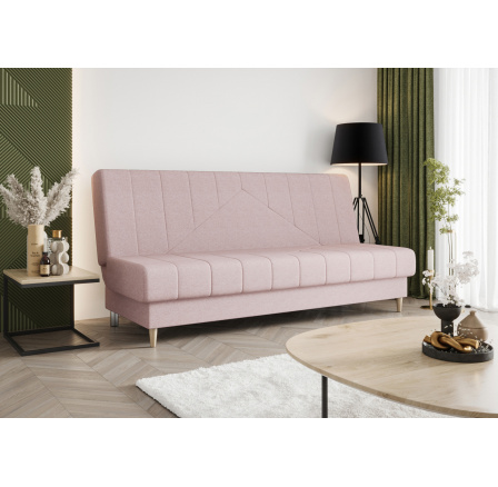 Rozkládací pohovka BALI 200 cm - růžová Rozkládací pohovka BALI 200 cm - růžová