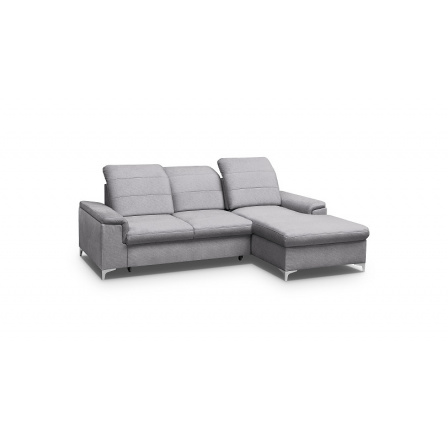 BENETON MINI - Pravá rohová sedací souprava - látka Světle šedá Zetta 302 Light grey - kolekce "MRS"(Bergamo mini)(K250)