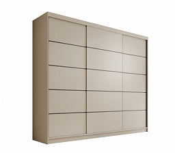 Posuvná skříň Andy 250 Kašmír+Kašmír