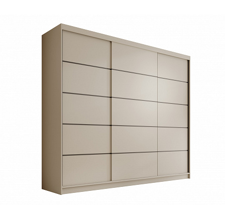 Posuvná skříň Andy 250 Kašmír+Kašmír