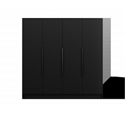 Palladio 200 Skříň Otevírací Černá+Černá