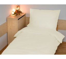 Povlečení francouzské bavlna UNI 200x200,70x90 smetanové