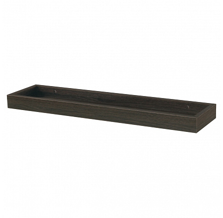 Polička, mdf, hnědá, P-011 WAL