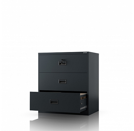 Kovová kartotéková skříň antracitová: SARAN XL V3, 900 x 1020 x 600 mm Kovová kartotéková skříň antracitová: SARAN XL V3, 900 x 1020 x 600 mm