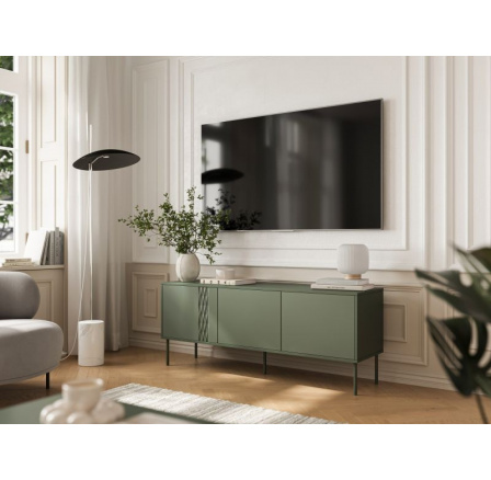 Tv komoda TRESSE 150, zelený
