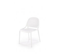 Jídelní židle stohovatelná K532, Bílá