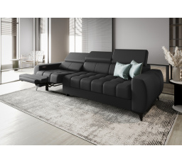 Sofa PORTO III , relax 263 cm přírodní kůže - přírodní kůže - volitelná barva, Levá strana