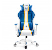 Herní křeslo One 2.0 King Size, Aqua Blue modro bílé