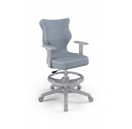 Kancelářské křeslo DUO , Jasmine šedá 06 velikost 5 WK+P