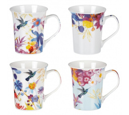 Hrnek porcelánový, mix 4 druhů, cena za 1ks, obsah 350ml.