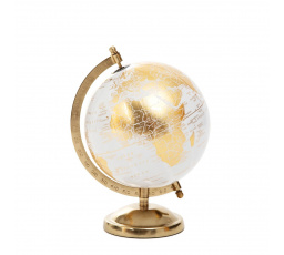 Dekorativní glóbus GLOBE zlatý 18x15x25 cm 857930