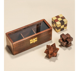 Puzzle BOTA v dřevěné krabičce 17,5x6 cm ALL 561511