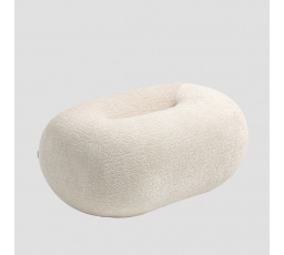 puf LUNCTA Ecru 82x52x34 cm 743740