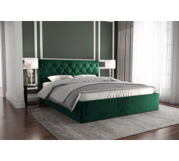 Postel PIER - 200x200, Dřevěná