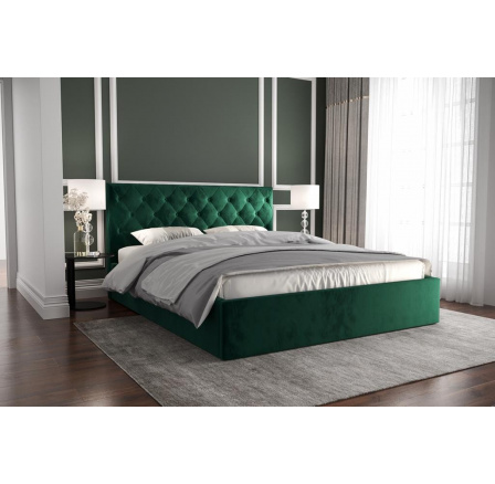 Postel PIER - 200x200, Dřevěná Postel PIER - 200x200, Dřevěná