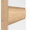 Botník SIMPLICITY 210, Jackson hickory/Bílá