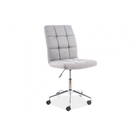 Kancelářská židle Q-020, šedá látka