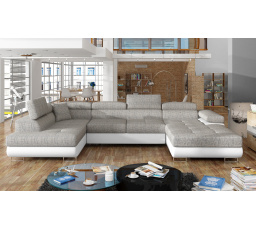 Sedací souprava ve tvaru U RODRIGO, Berlin 01 / soft 17 levá