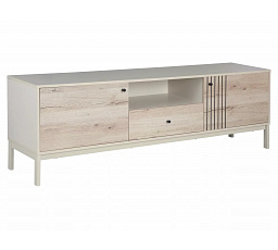 Tv komoda FROST RTV1, Dub Alpský/Off White