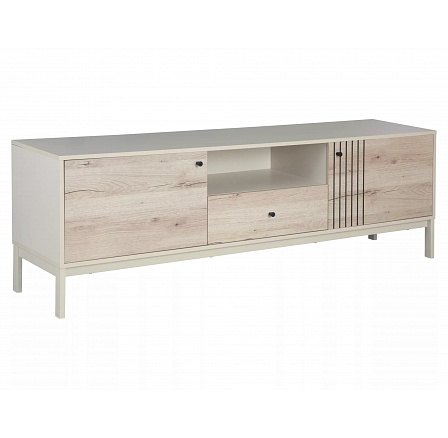 Tv komoda FROST RTV1, Dub Alpský/Off White