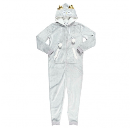 Kombinéza Onesie Sova šedá velikost S