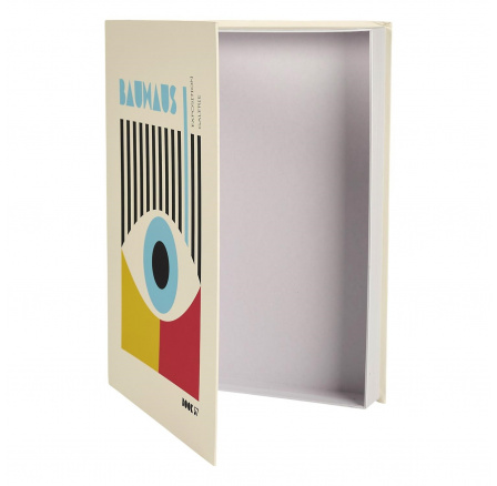 Krabice kniha Bauhaus bílá Krabice kniha Bauhaus bílá