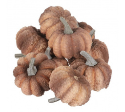 Dýně z polystyrenu, hnědá barva, cena za balení (9 ks).