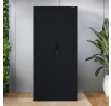 Kovová skříň JANA Compact 1750 x 800 x 400 mm, černá