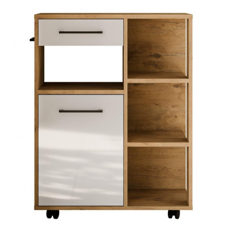 Kuchyňská skříňka Vega Bufet 70 dub lancelot/bílý lesk