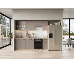 ALICANTE 240 kuchyňská sestava korpus: dub cremona, čela: béžová