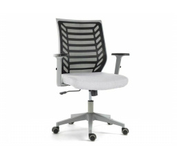 Kancelářská židle Q-320 R, Šedá/Šedá konstrukce
