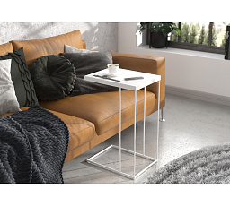 Pomocný stolek DRU Bílý+Bílý