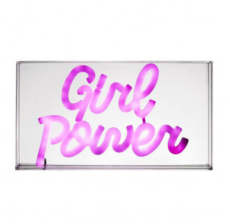 Lampička Girl Power Neon Led Lampička Girl Power Neon Led