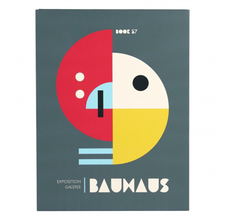 Krabice kniha Bauhaus šedá