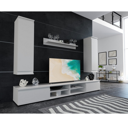 LOUSIANA 2- byt. stěna lamino Bílá (Lusia 220 alba - ..... balíky)(UG) (K150) LOUSIANA 2- byt. stěna lamino Bílá (Lusia 220 alba - ..... balíky)(UG) (K150)